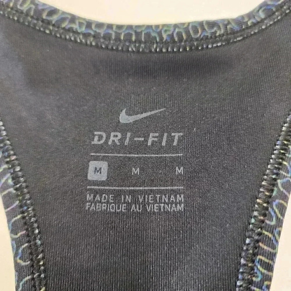 Nike Pattern Women's Racerback Sports Bra M - Picture 5 of 8